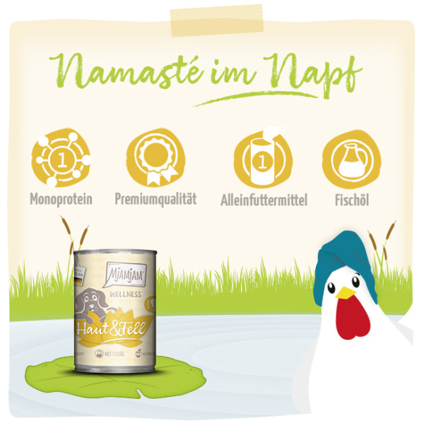 MjAMjAM - Wellness - Haut & Fell - Huhn