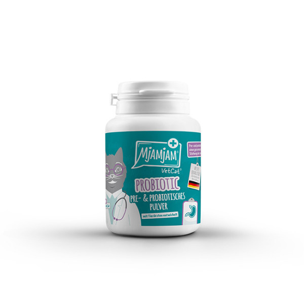 MjAMjAM VetCat - Probiotic - Pre- & Probiotisches Pulver 40g